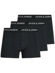 Jack&Jones Boxers Microfiber 3-pack, svart - Trunks och strumpor för herrar - 130576 - 1