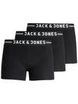 Jack & Jones Sense Trunks 3-pack blackwais - Trunks och strumpor för herrar - 130016 - 1