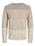 Jack & Jones Tröja Hill beige - Stickat för herrar - 133956 - 7
