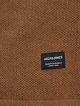Jack & Jones stickad herr tröja bomull Hill umber brun - Stickat för herrar - 129926 - 3