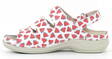 Maskintvättbara Sandaler Läder Watermelon - Arbetsskor för damer - 122666 - 2