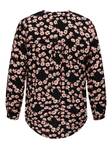 Only Carmakoma Blommig Skjorta Anita, svart/blom - Skjortor och blusar för damer - 132366 - 4
