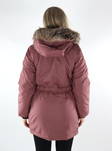 Only Iris Fur parka kappa för dam rosa - Parkas för damer - 134926 - 2