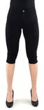 Only dam Capris Rain life svart - Shorts och capribyxor för damer - 133306 - 1