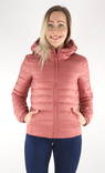 Only dam lättviktsjacka Tahoe hood rose - Lättviktsjackor för damer - 130396 - 1