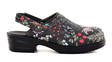 Sievi arbetsskor för damer Floret svart / blommönster - Arbetsskor för damer - 135486 - 1