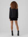 Vero Moda Skjorta Maya smock svart/björk prickar - Långärmade tröjor för damer - 132566 - 2