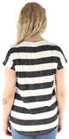 Vero Moda randig dam t-shirt Wide stripe svart/vit - T-shirts för damer - 128046 - 2