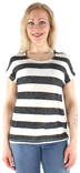 Vero Moda randig dam t-shirt Wide stripe svart/vit - T-shirts för damer - 128046 - 1