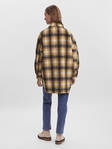 Vero Moda rutig dam shacket jacka Luna chai tea/checks - Lätta jackor för damer - 129286 - 5