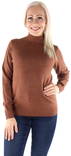 Vila Stickad tröja Ril turtleneck tortoise - Stickat för damer - 127066 - 1
