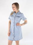 Vero Moda jeansklänning Denim ljusblå - Klänningar och tunikor - 135896 - 1