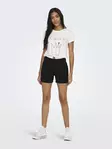 JDY shorts för damer New Pretty black - Shorts och capribyxor för damer - 136486 - 2