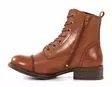 Ten Points ankelboots dam 60166 Pandora Cognac - Stövletter och kängor för damer - 136566 - 2