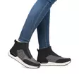 Rieker kilklackade ankelboots dam 58956-00 svart - Stövletter och kängor för damer - 136696 - 6