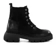 Ten Points Ankelboots i läder för damer 60518 Pandora Chunky Black - Stövletter och kängor för damer - 136866 - 1