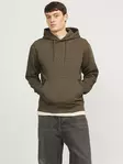 Jack&Jones huvtröja herr Star Hood matsal - Huvtröjor för herrar - 137196 - 1