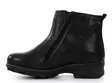 Ilves ankelboots i läder 8292-D XXL svart - Stövletter och kängor för damer - 137336 - 2