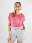 Only Play dam t-shirt Aub-splash camelia rose - Sport T-shirts för damer - 138346 - 1