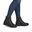 Rieker damstövletter i äkta läder X9165-01 svart - Rieker ankelboots - 139176 - 5