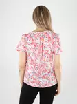 Vero Moda t-shirt snövit/rosa - T-shirts för damer - 140846 - 2