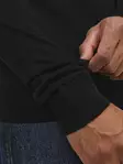 Jack&Jones Tröja Blamerino svart - Stickat för herrar - 132026 - 6