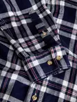 Jack & Jones herrrutig skjorta JJEDOVER Rutig marinblå kavaj - Skjortor för herrar - 140126 - 3