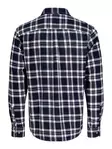 Jack & Jones herrrutig skjorta JJEDOVER Rutig marinblå kavaj - Skjortor för herrar - 140126 - 2