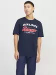 Jack&Jones T-shirt med logotyp för herr O-hals - T-shirts för herrar - 137676 - 2