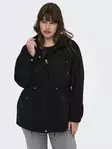 Only Carmakoma dam plus size jacka New Starline svart - Lätta jackor för damer - 138056 - 3
