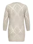 Only Carmakoma plus size kofta Öppen björk - Stickat för damer - 140436 - 2