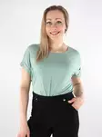 Only dam t-shirt ONLMOSTER O-Neck jadeit - T-shirts för damer - 128006 - 1