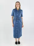 Only lång jeansklänning SS Long medium blue - Klänningar och tunikor - 138486 - 1