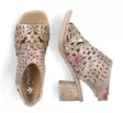 Rieker högklackade damsandaler 64780-90 multi - Rieker sandals - 137946 - 4