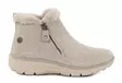 Skechers damkängor med bred läst 168042/TPE EASY GOING - HIGH ZIP 2 taupe - Stövletter och kängor för damer - 139386 - 1