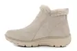 Skechers damkängor med bred läst 168042/TPE EASY GOING - HIGH ZIP 2 taupe - Stövletter och kängor för damer - 139386 - 2