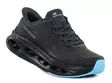 Skechers Damsneakers 129404/BKBL MAX CUSHIONING GLIDE STEP - SAPPHIRE svart/blå - Skechers sneakers - 140306 - 1