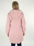 Vila Lätt quiltad kappa med luva, ljus lila - Lättviktsjackor för damer - 136596 - 2