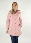 Vila Lätt quiltad kappa med luva, ljus lila - Lättviktsjackor för damer - 136596 - 1