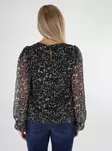 Vila Skjorta svart/dagg - Långärmade tröjor för damer - 136536 - 2