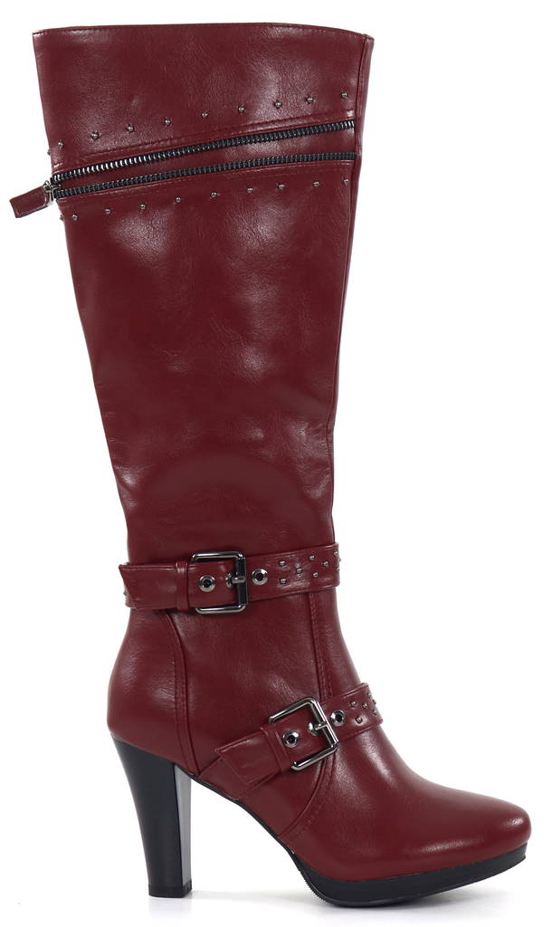 Fuzz Boots 6175-055 mörkröd - Stövlar för damer - 134366 - 1