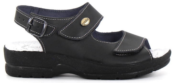 Golden Fit Sandaler 696 svart - Arbetsskor för damer - 125436 - 3