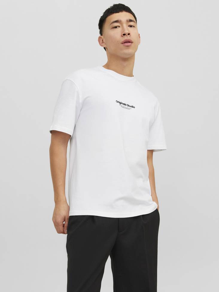 Jack&Jones T-Shirt Vesterbro ljus vit - T-shirts för herrar - 135676 - 1
