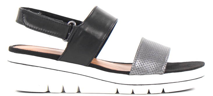 Marco Tozzi Sandaler med kilklack 28515-24 svart - Sandaler för damer - 126286 - 1