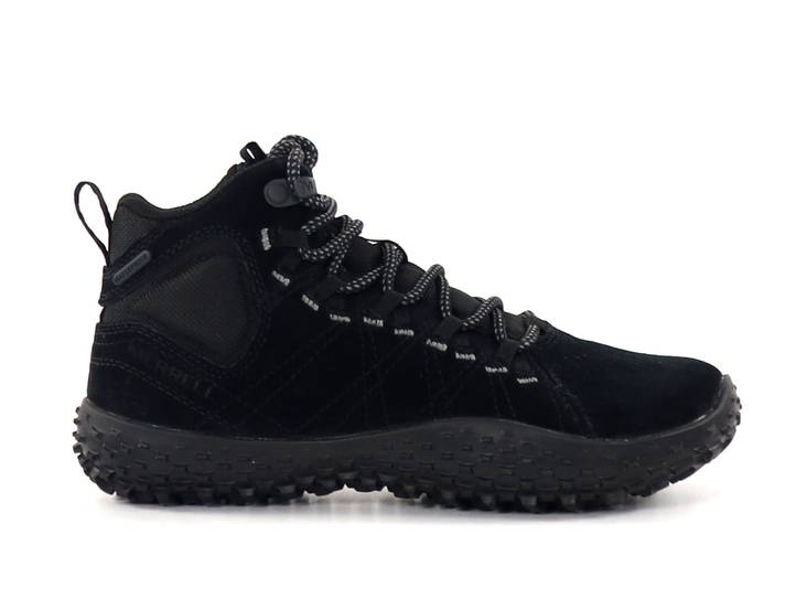 Merrell Wrapt Mid WP J037752 Barfotaskor för kvinnor Svarta - Stövletter och kängor för damer - 134806 - 1
