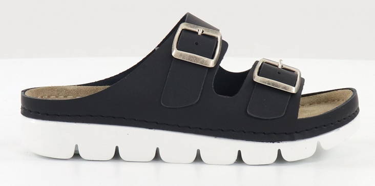 Migant Slip-ins A922-112 svart läder - Slip-ins för damer - 133836 - 1