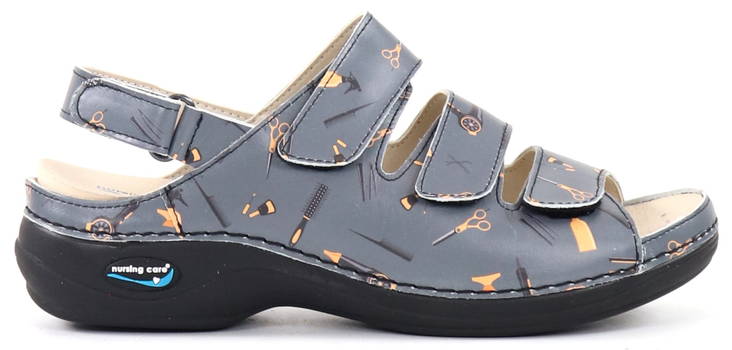 Nursing Care Maskintvättbar sandaler läder WG18F71 hairdresser - Arbetsskor för damer - 132516 - 1