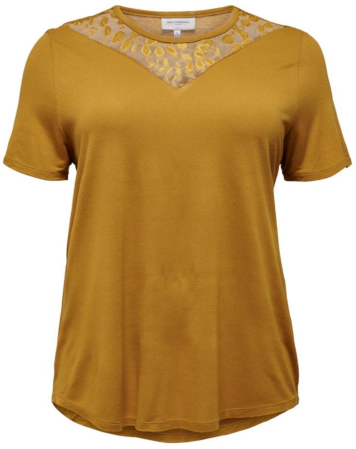 Only Carmakoma T-shirt Somewhere - T-shirts för damer - 126666 - 4