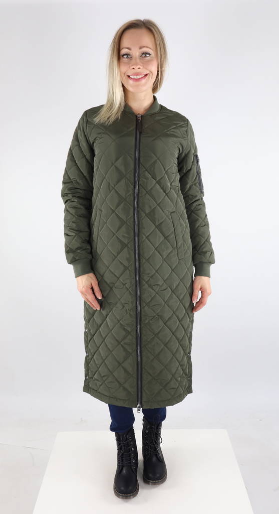 Only extra lång lättviktsjacka Jessica x-long, kalamata - Lättviktsjackor för damer - 131846 - 1