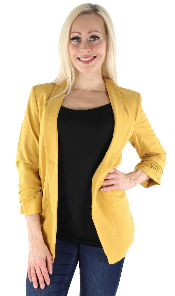 Pieces Kavaj Boss gul - Kavajer för damer - 124866 - 1